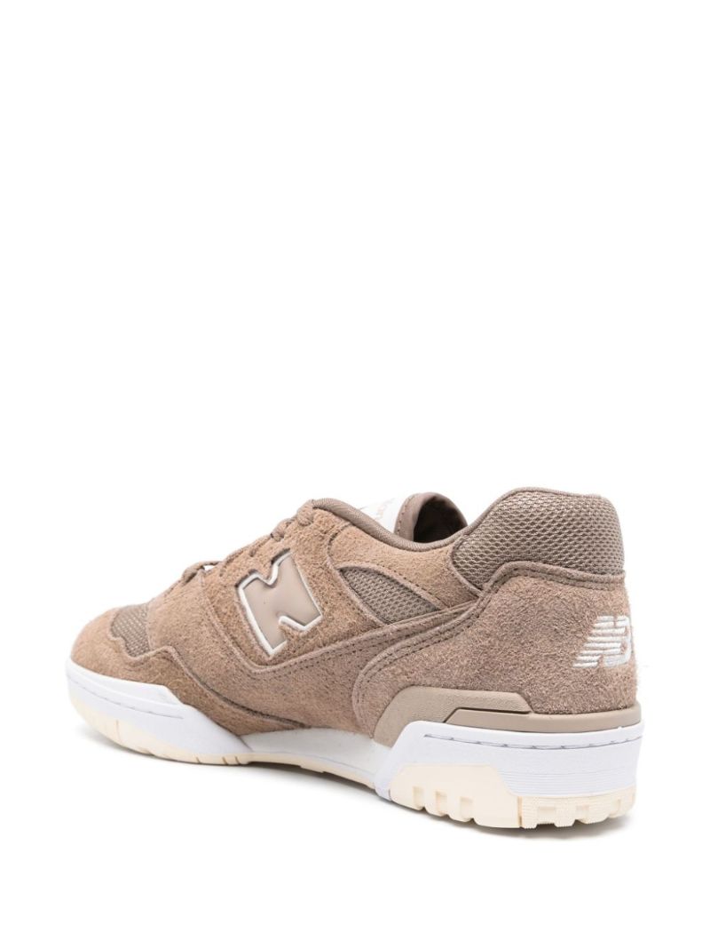 Neutral 550 Panelled Sneakers