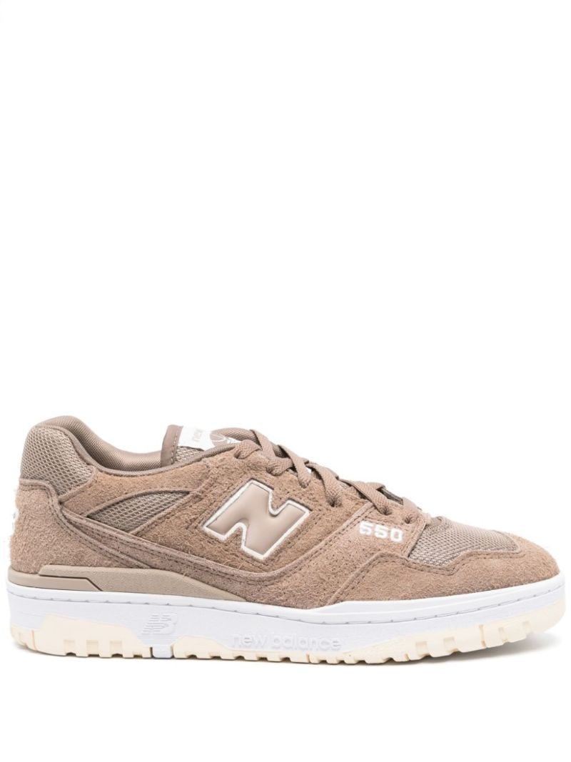 Neutral 550 Panelled Sneakers