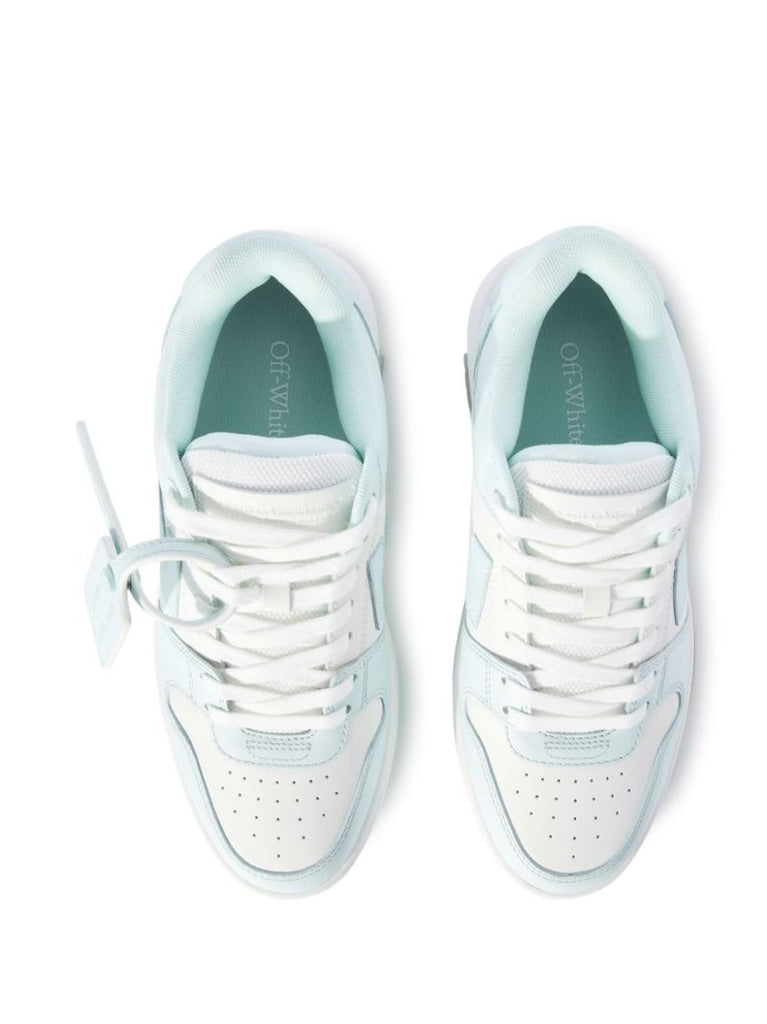 Blue Out of Office Leather Sneakers