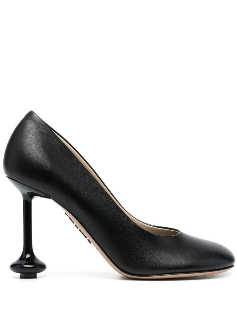 Black Toy 90 Sculpted-heel Pumps