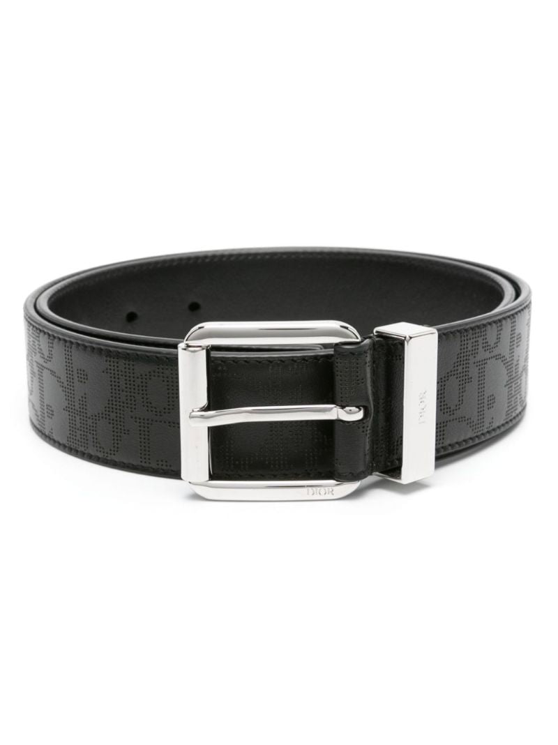 Oblique Galaxy Leather Belt