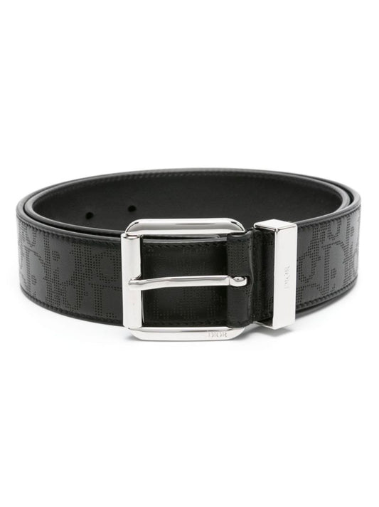 Oblique Galaxy Leather Belt