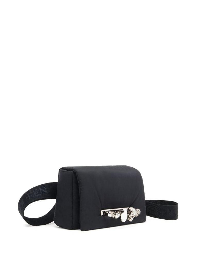 Black the Puffy Knuckle Belt Bag