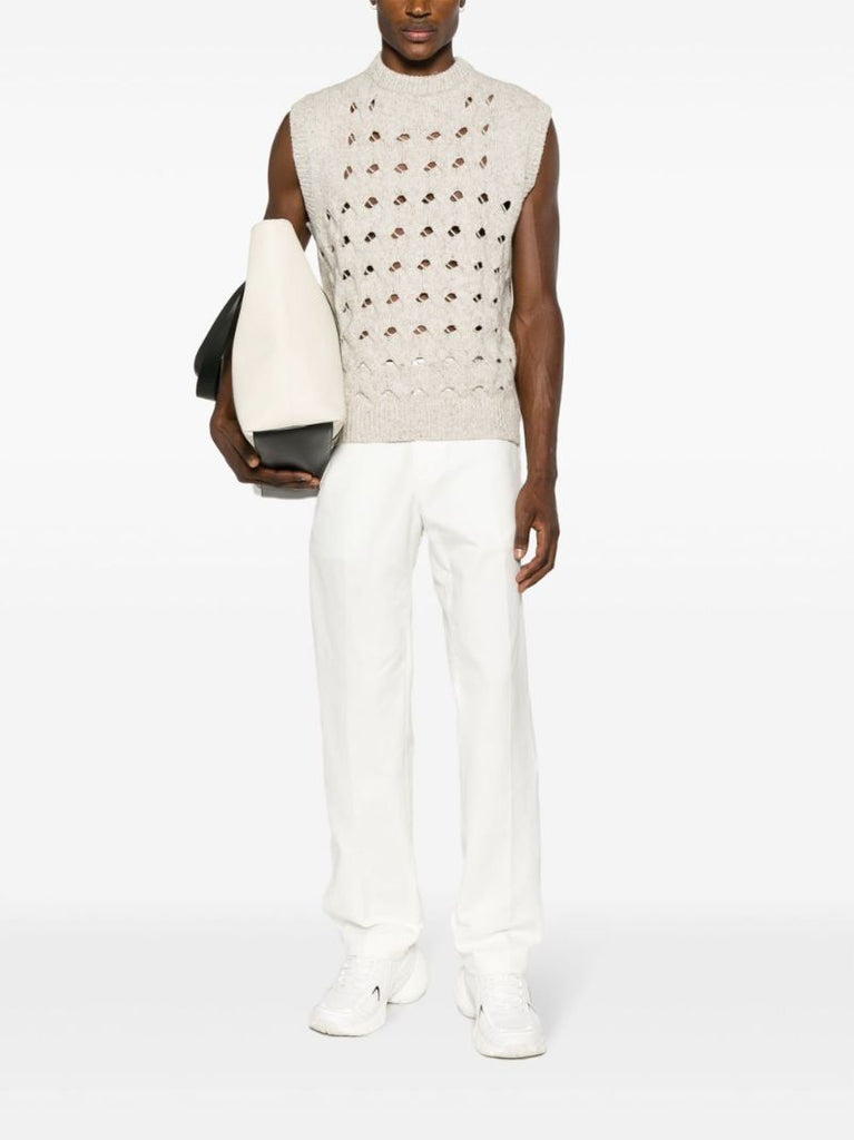 Dior Cttn Lse Trs Wht