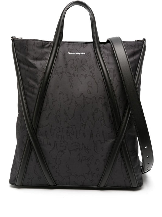 Black the Harness Tote Bag
