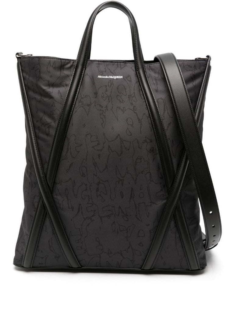 Black the Harness Tote Bag