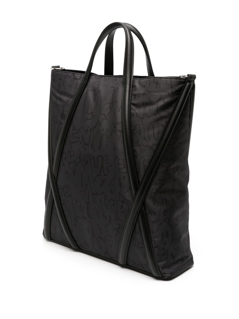 Black the Harness Tote Bag