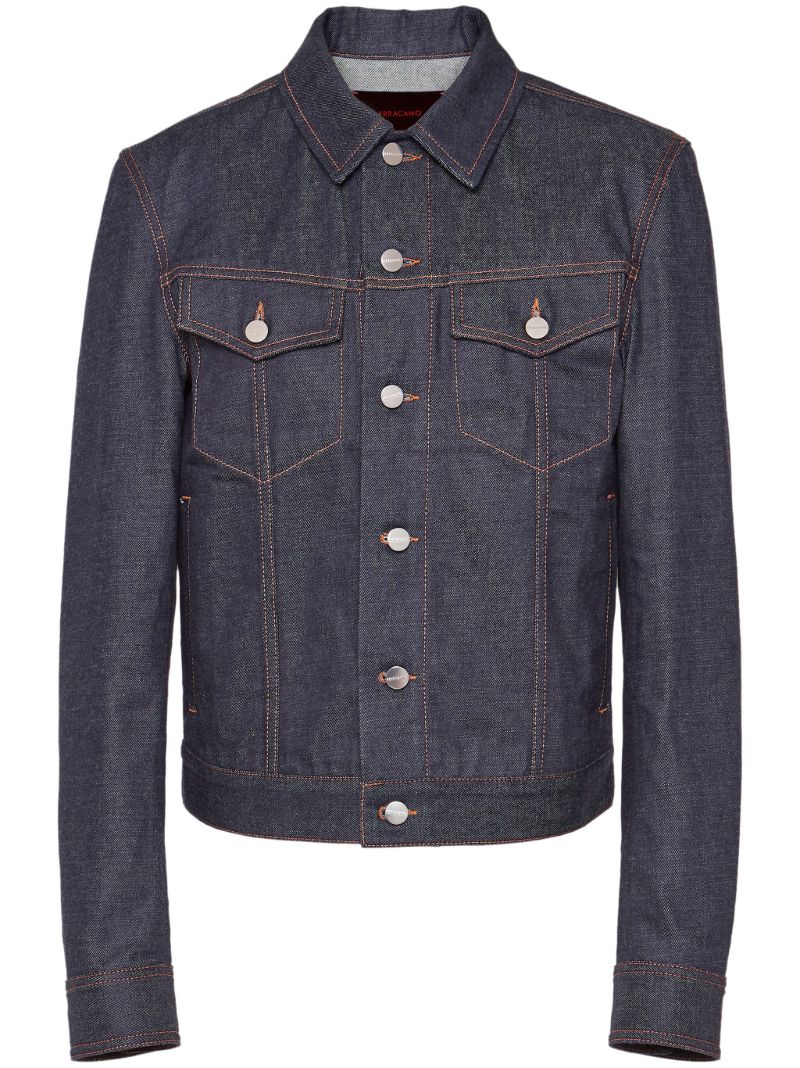 Blue Stonewashed Denim Jacket