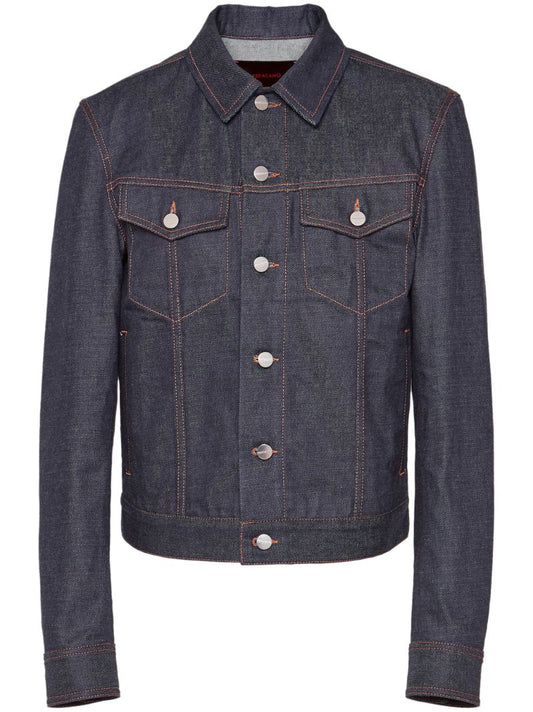 Blue Stonewashed Denim Jacket