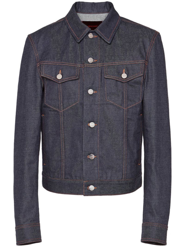 Blue Stonewashed Denim Jacket