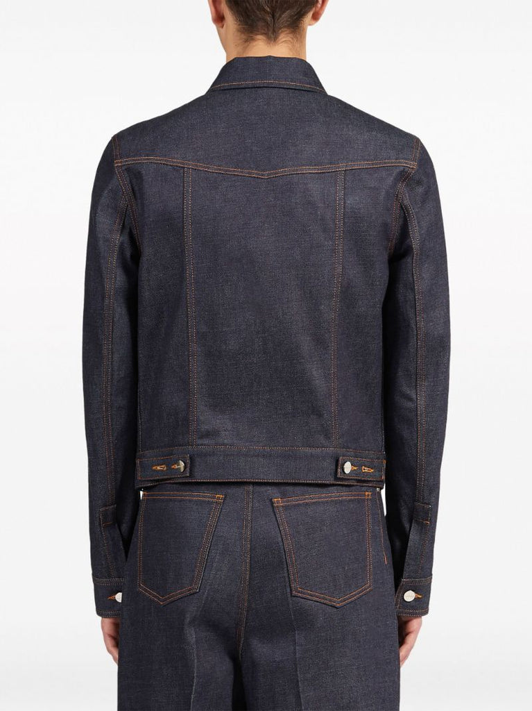 Blue Stonewashed Denim Jacket