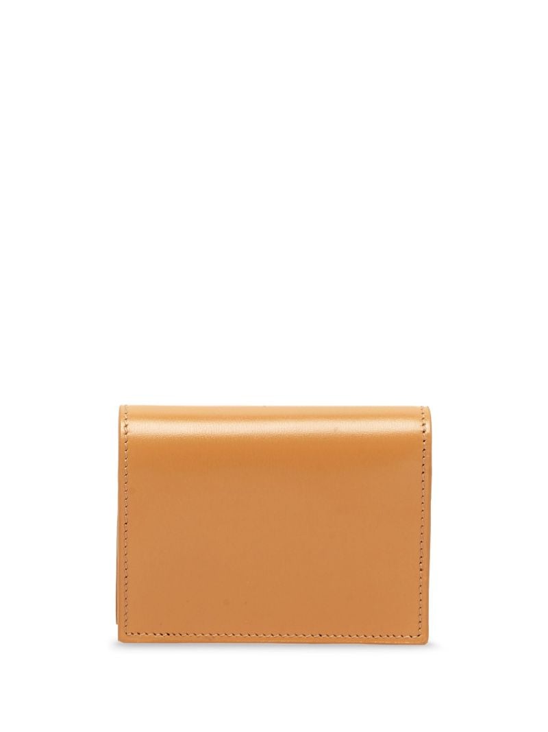 Brown Gancini Leather Wallet
