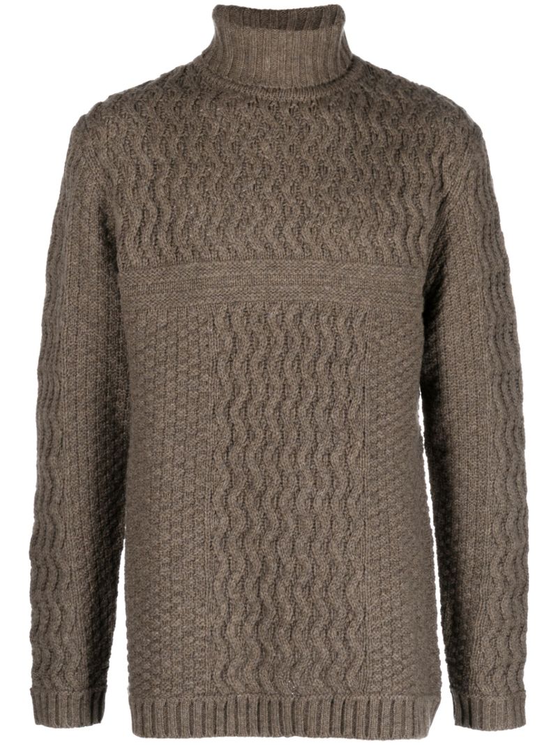 Brown Bylur Wool Sweater