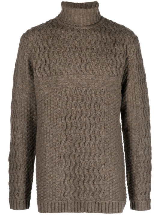 Brown Bylur Wool Sweater