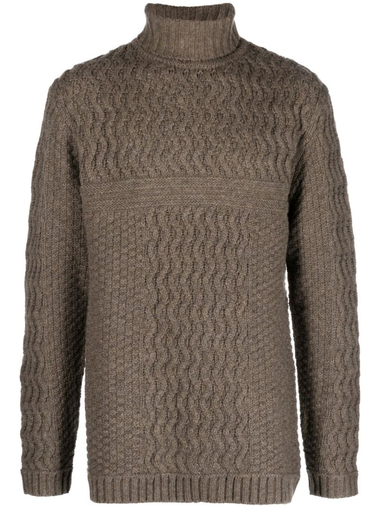 Brown Bylur Wool Sweater