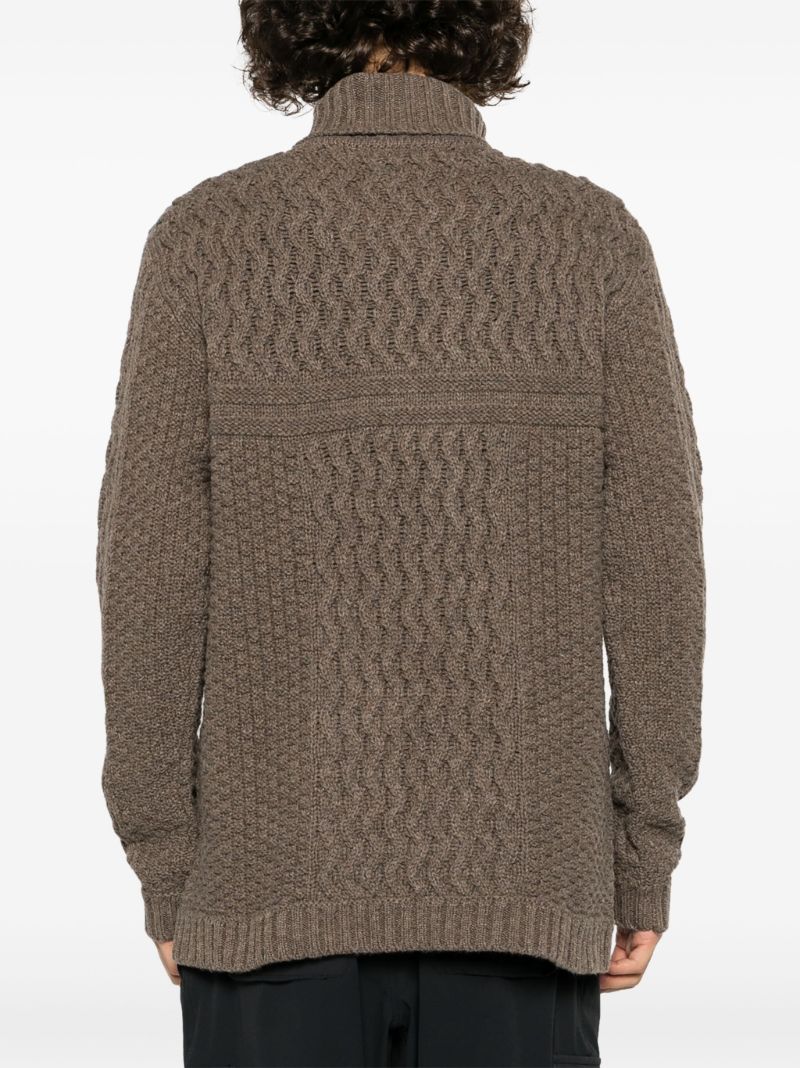 Brown Bylur Wool Sweater