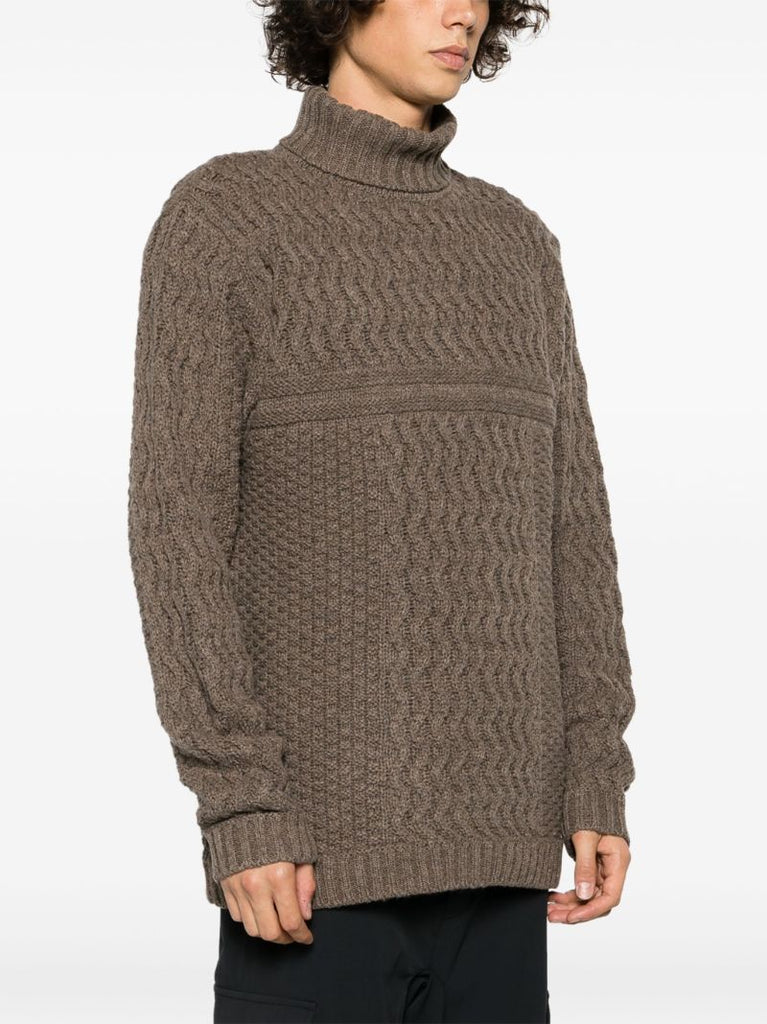 Brown Bylur Wool Sweater