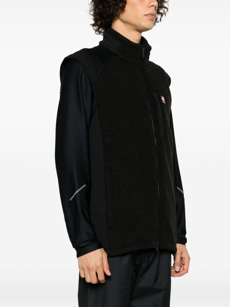 Black Tindur Fleece Vest