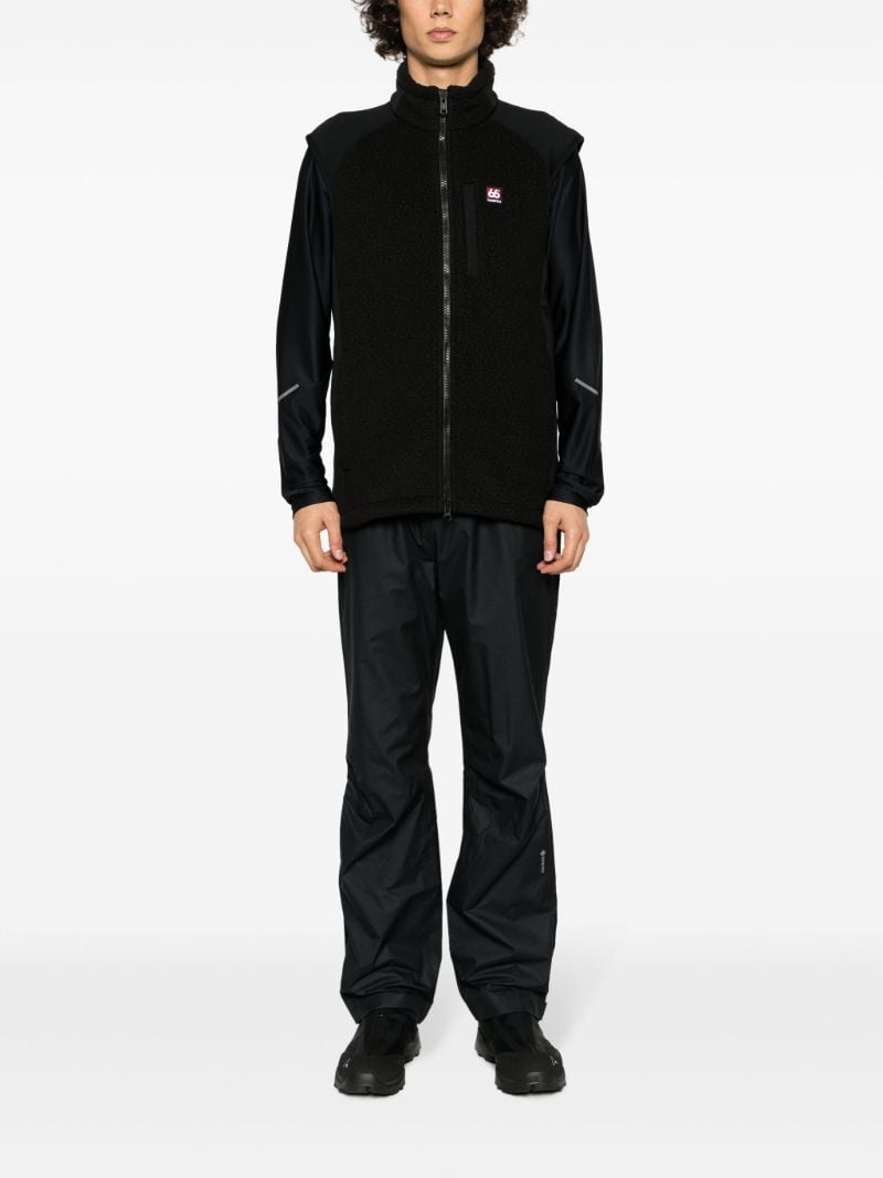 Black Tindur Fleece Vest