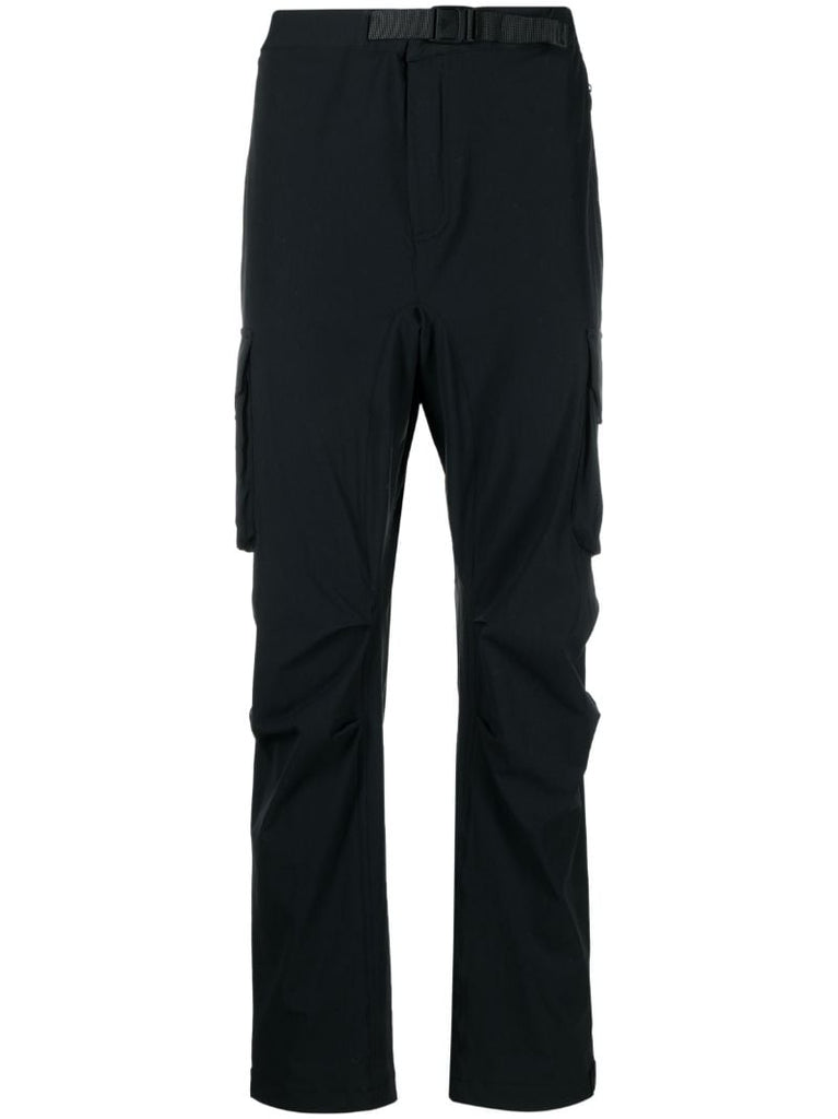 Black Laugavegur Straight-leg Trousers