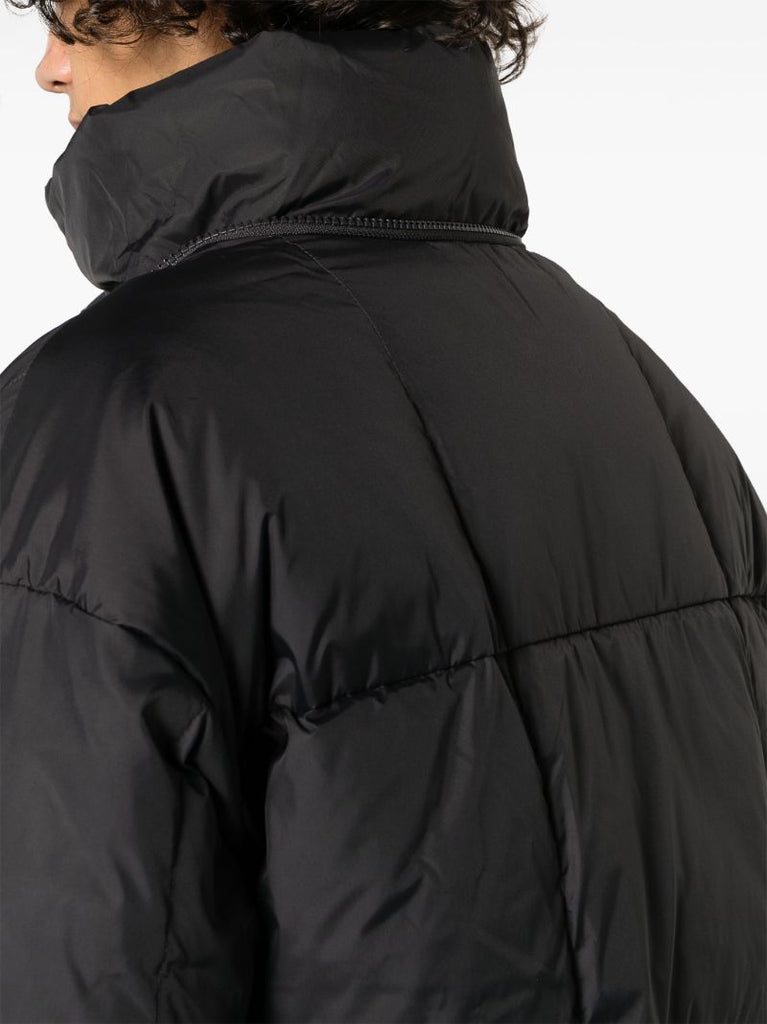 Black Dyngja Down Cropped Jacket