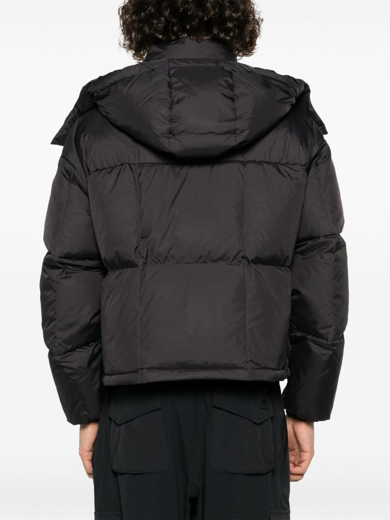 Black Dyngja Down Cropped Jacket
