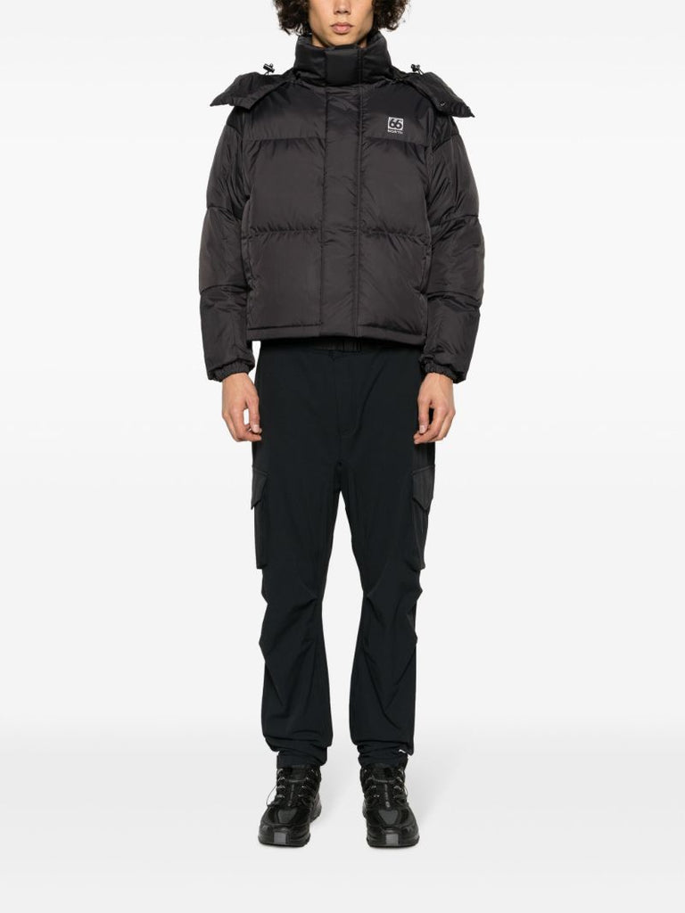 Black Dyngja Down Cropped Jacket