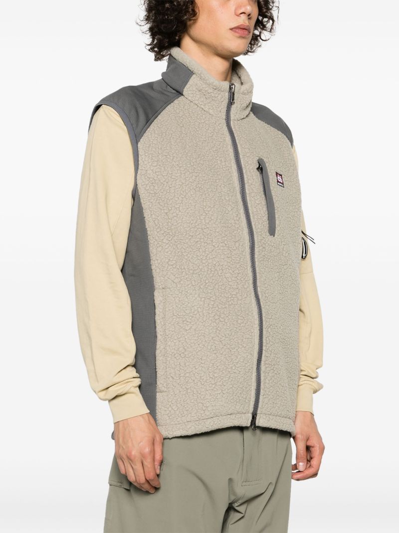 Grey Tindur Fleece Vest