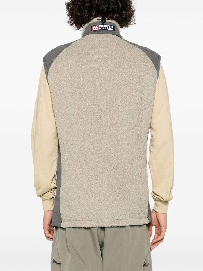 Grey Tindur Fleece Vest