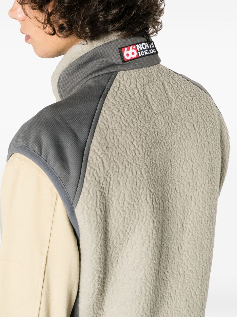 Grey Tindur Fleece Vest