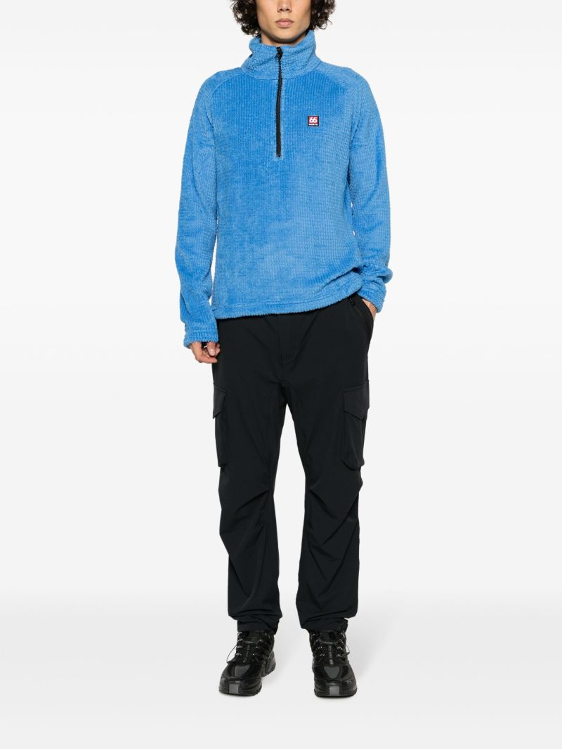Blue Hrannar Fleece Sweatshirt