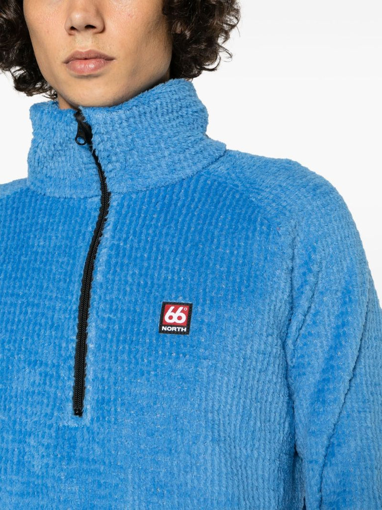 Blue Hrannar Fleece Sweatshirt