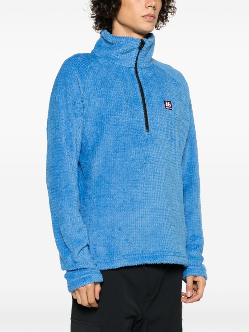 Blue Hrannar Fleece Sweatshirt
