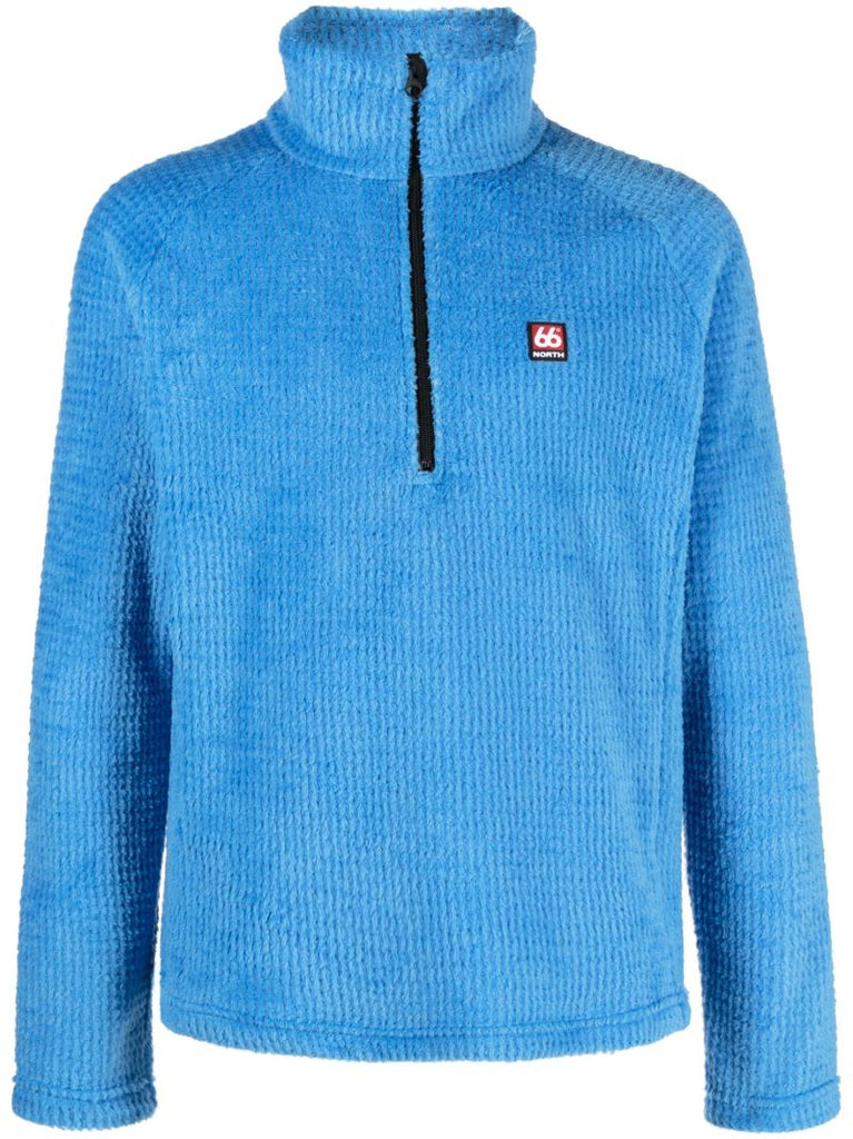 Blue Hrannar Fleece Sweatshirt