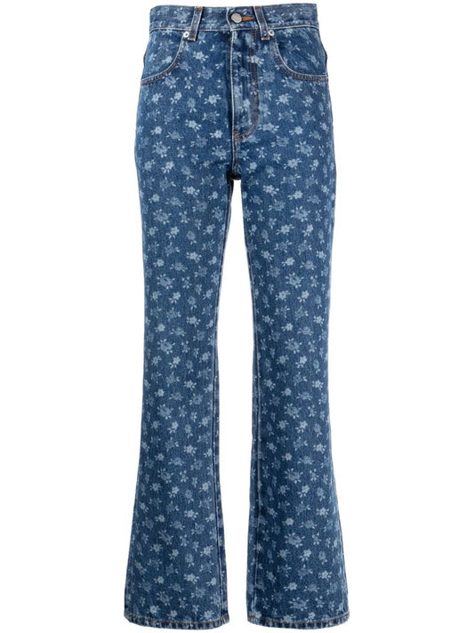 Blue Dorianna Flared Jeans