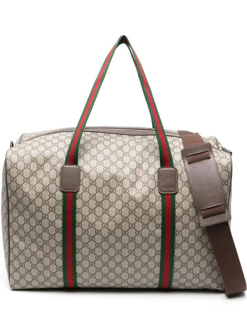 Large Gg Supreme Duffle Bag