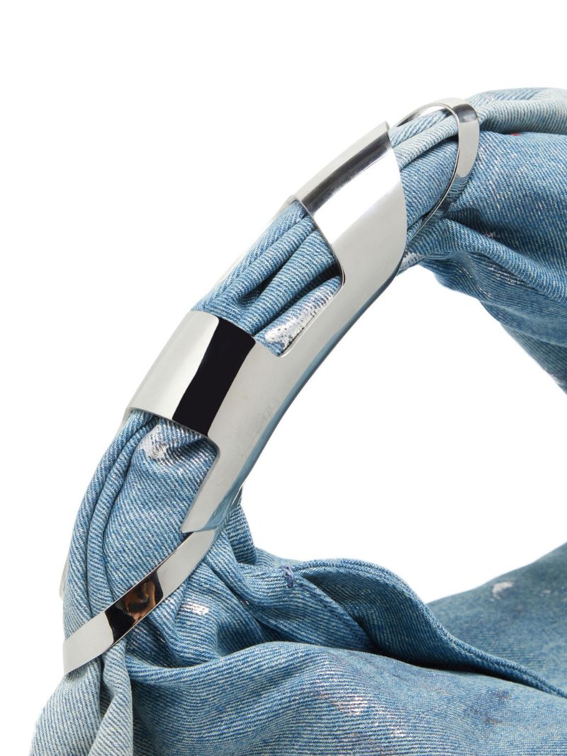 Blue Grad-d Denim Shoulder Bag