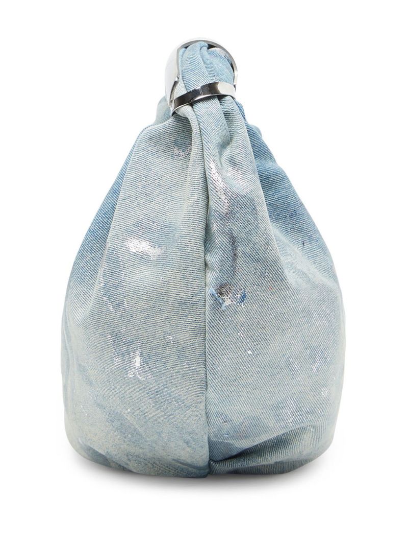 Blue Grad-d Denim Shoulder Bag