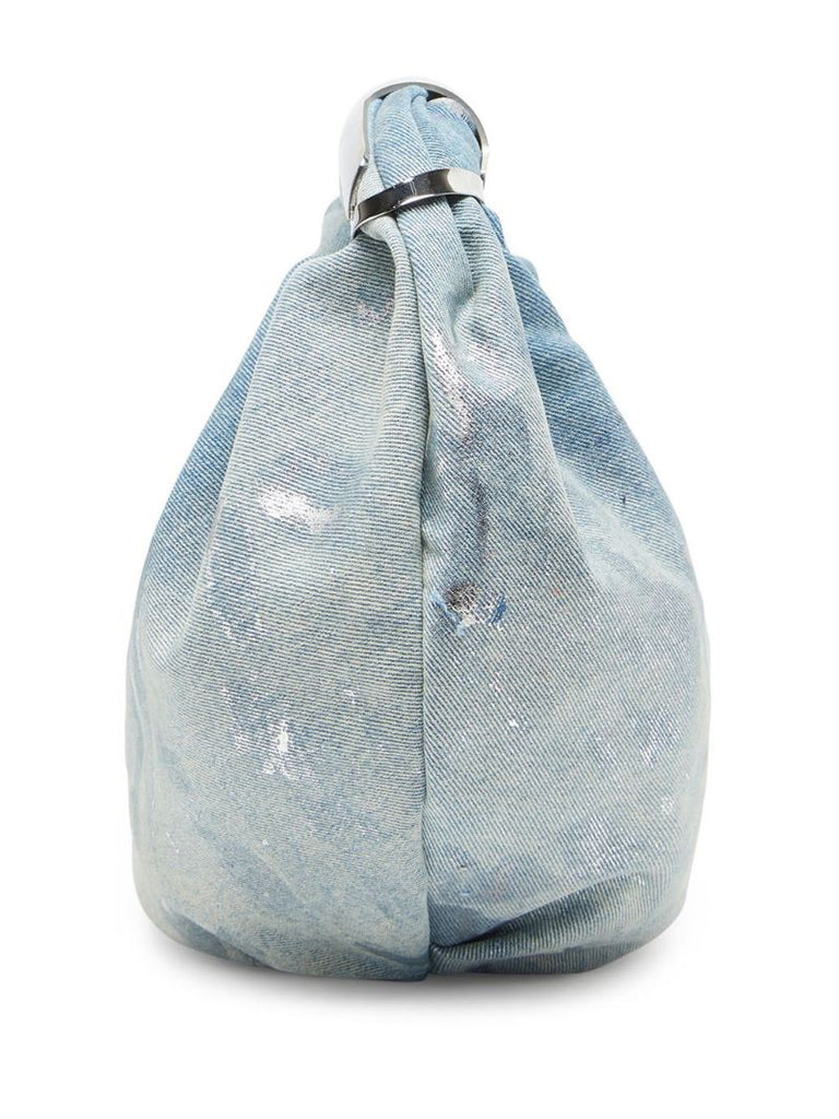 Blue Grad-d Denim Shoulder Bag