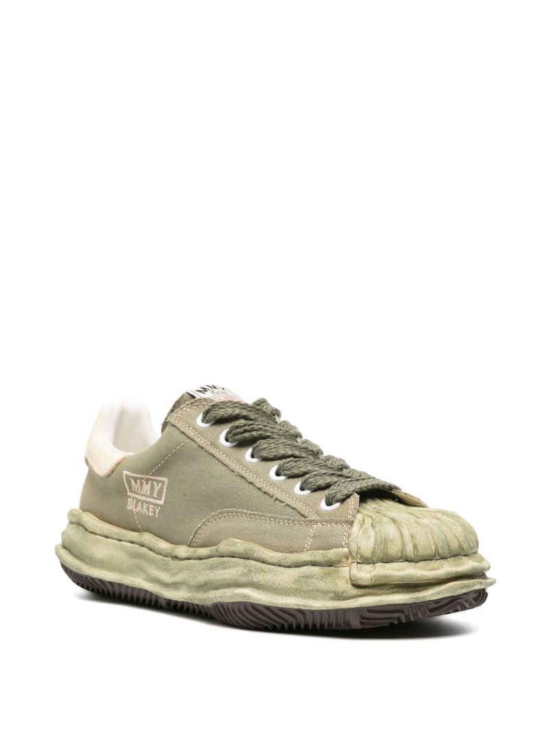 Green Blakey Logo-print Sneakers