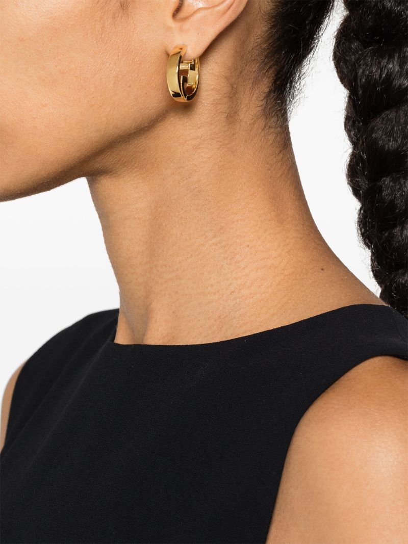 Gold-tone Blondie Hoop Earrings
