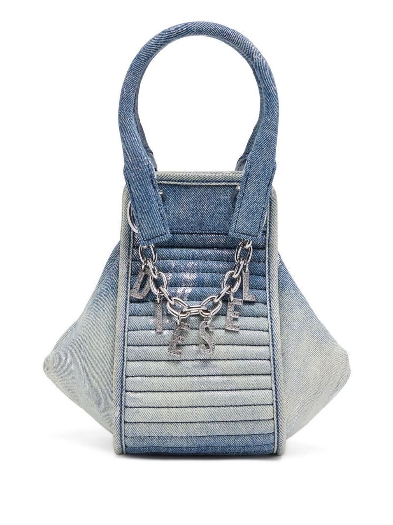 Blue D-vina-xs Denim Shoulder Bag