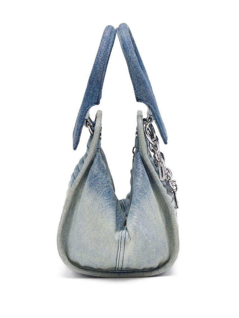 Blue D-vina-xs Denim Shoulder Bag
