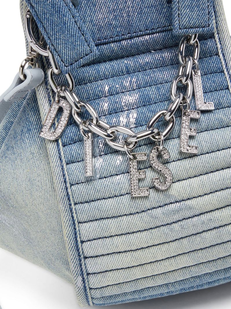 Blue D-vina-xs Denim Shoulder Bag