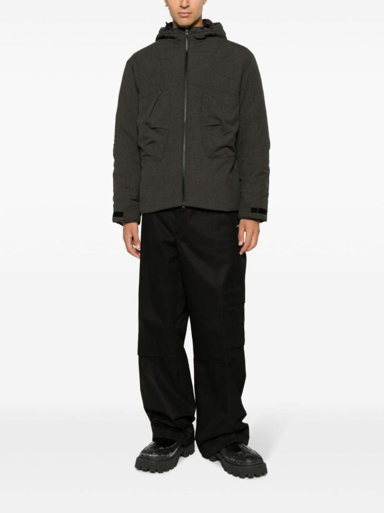 Grey Rescue Hooded Padded Jacket