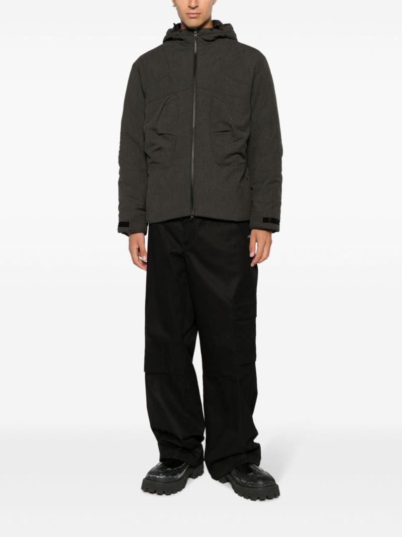 Grey Rescue Hooded Padded Jacket