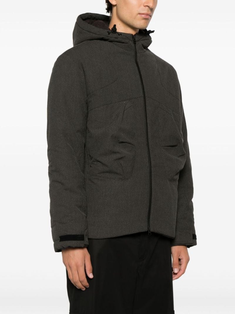 Grey Rescue Hooded Padded Jacket