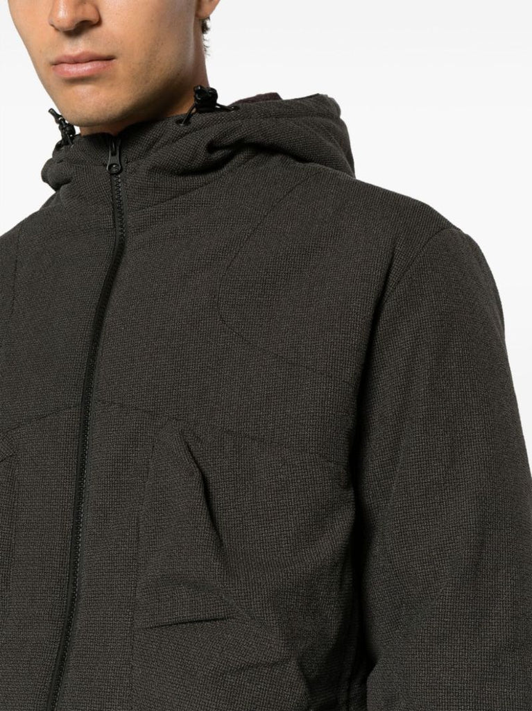 Grey Rescue Hooded Padded Jacket
