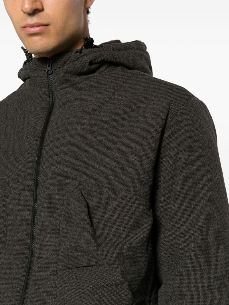 Grey Rescue Hooded Padded Jacket