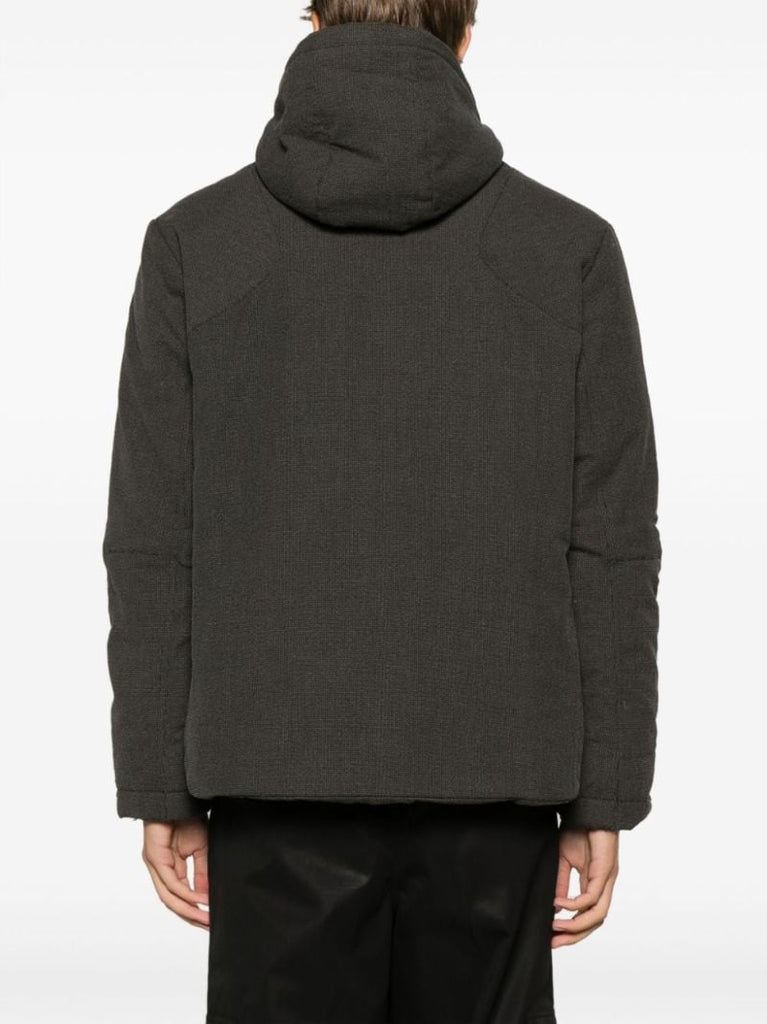 Grey Rescue Hooded Padded Jacket